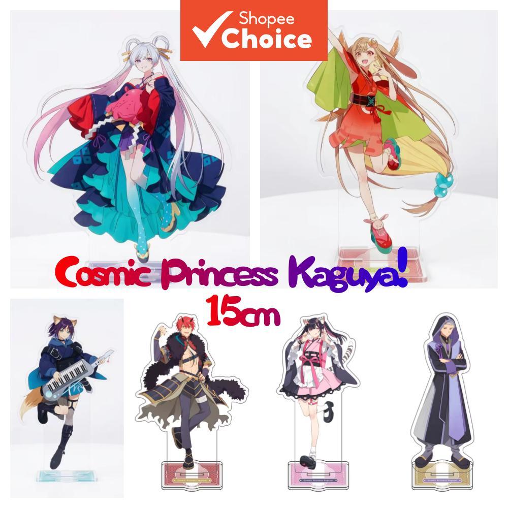 Novo Anime Cósmico Princesa Kaguya 15cm Acrílico Suporte Claro Figura Transparente Decoração De Mesa Presente Para Fãs L