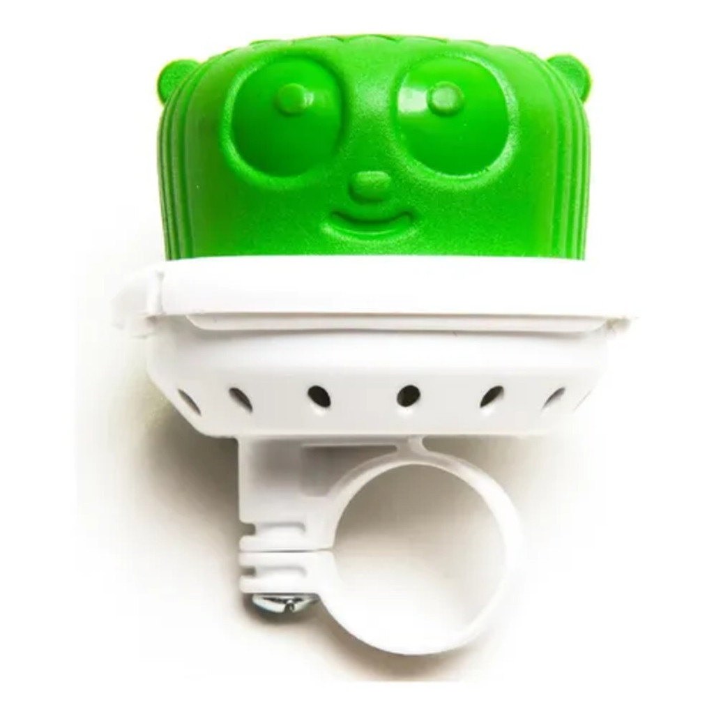 Buzina Colorida Fon Fon New Face Bike Criança Infantil Verde