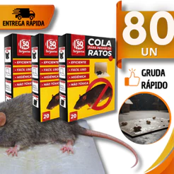 Pragas Adesivos Colas Super Forte Controle de Pragas Residencial e Comercial Praticidades