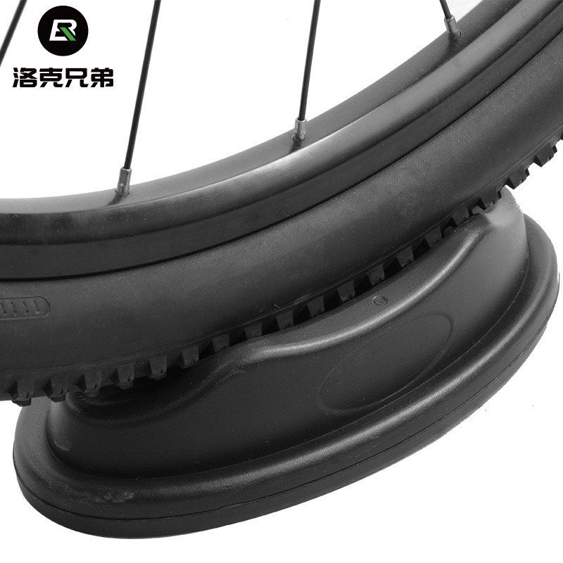 Tapete para bicicleta de montanha com rodas dianteiras, antiderrapante, tapete Brothers para estrada, trava de plástico,