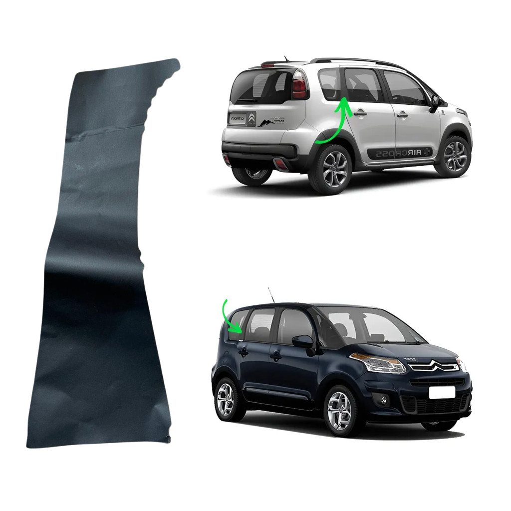 Adesivo Blackout Porta Original Citroen C3 Picasso 11/15