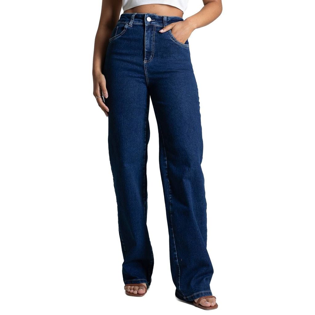 Calça Jeans Sawary Wide Leg - 282864