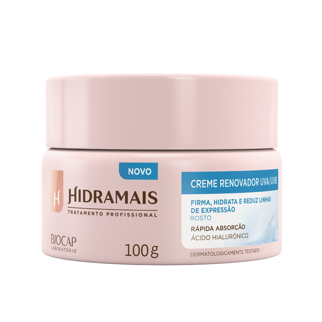 Creme Facial Renovador UVA/UVB 100g