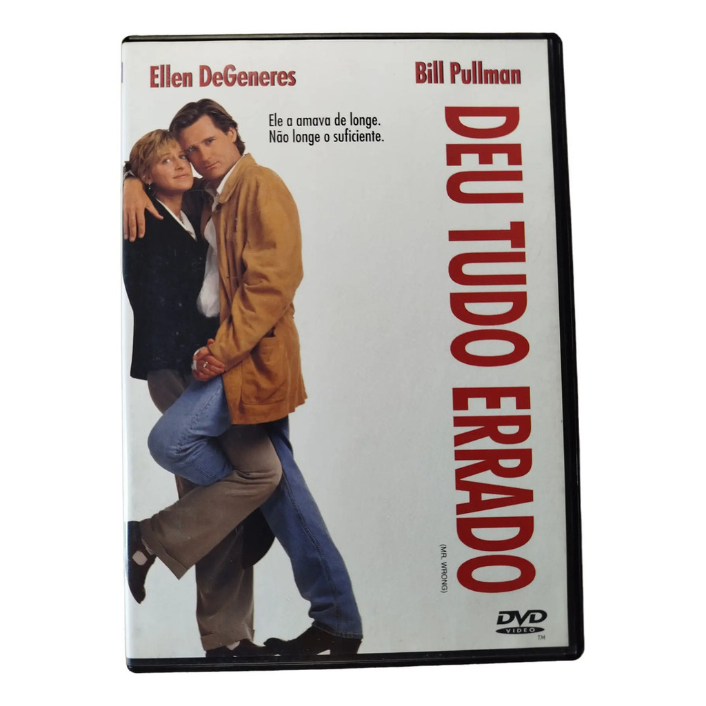 Dvd Deu Tudo Errado 1996 Ellen Degeneres Bill Pulman