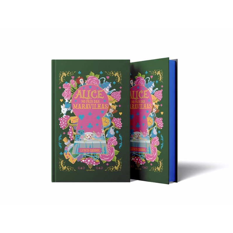 Alice no Pais das Maravilhas - Lewis Carroll | Luxo Capa Dura