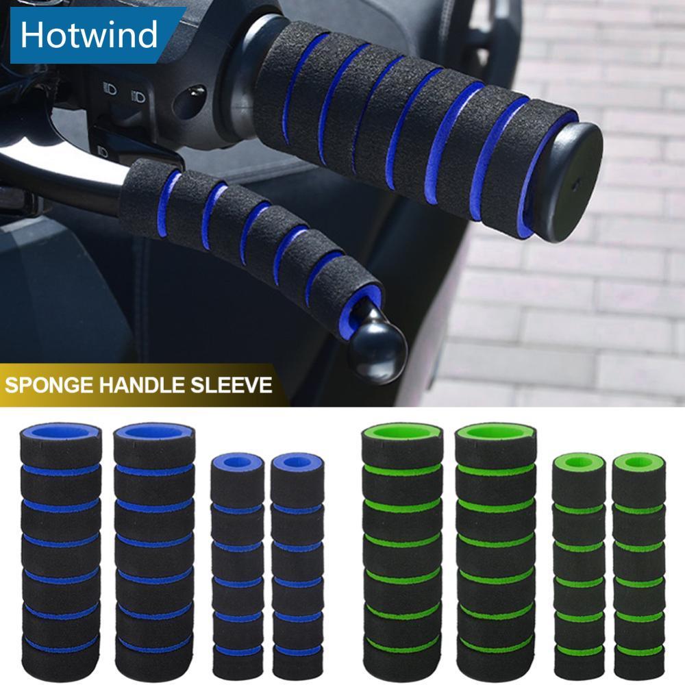 HW 4 Pçs/Set Universal Motocicleta Bicicleta Guiador Espuma Esponja Aperto Capa Antiderrapante Macio Capas De Freio De M
