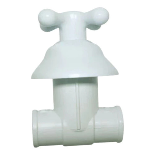 Registro Pressão Soldável Com Canopla 20mm / 25mm Branco Viqua 20mm