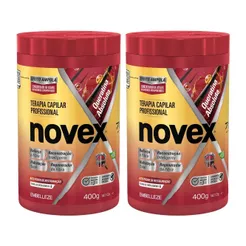 Kit 2 Creme de Tratamento Novex Queratina Absoluta 400g