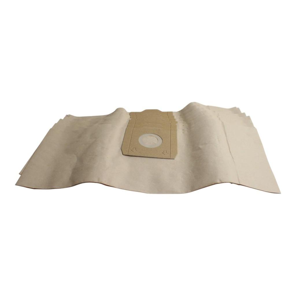 Kit C/10 Filtro de Papel P/ Aspirador de Pó Lavor Wash Whisper e Sahara