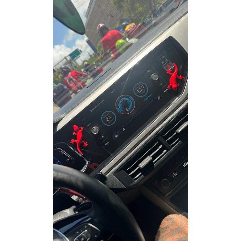 Detalhes do Lagartixa Gecko para difusor de ar do carro, decoração acessórios carro Audi Divertido Barato