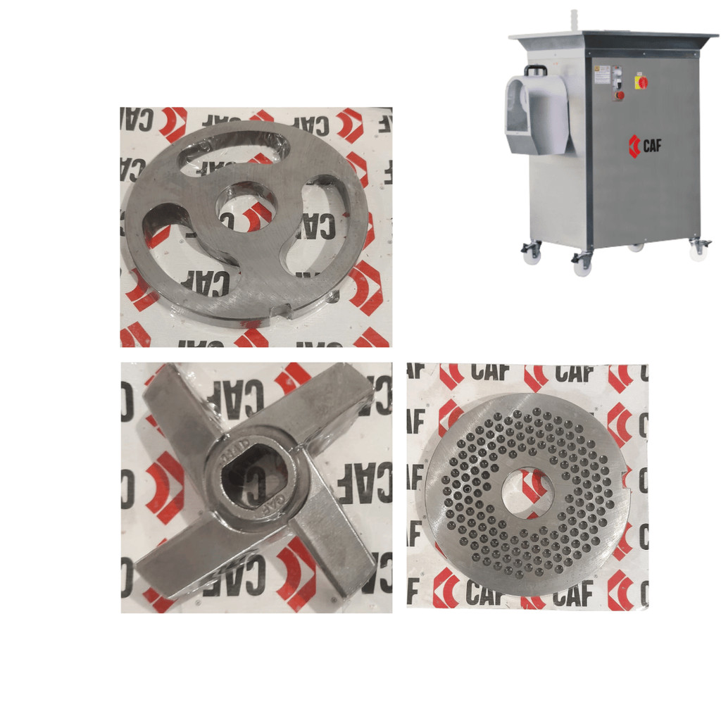 KIT PARA MOEDOR DE CARNE CRUZETA E DISCOS MODELO 114D CAF