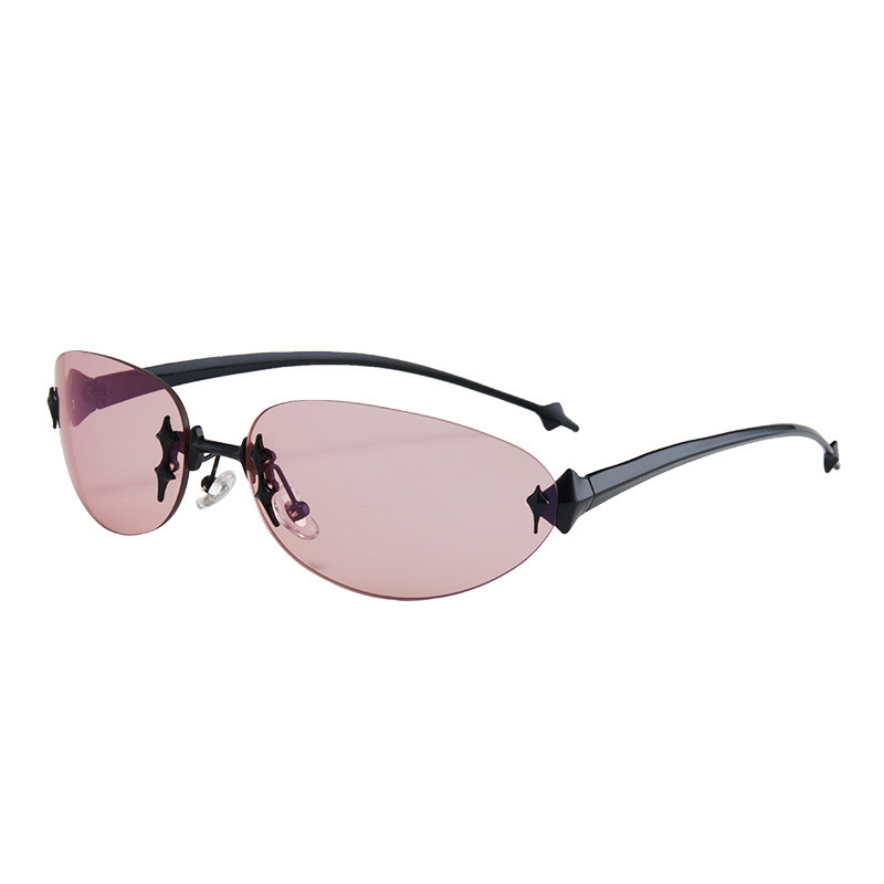Óculos de Sol da Moda, Formato Oval, Proteção UV, Óculos de Sol Femininos, Estilo Europeu-Americano, Óculos de Sol Mascu