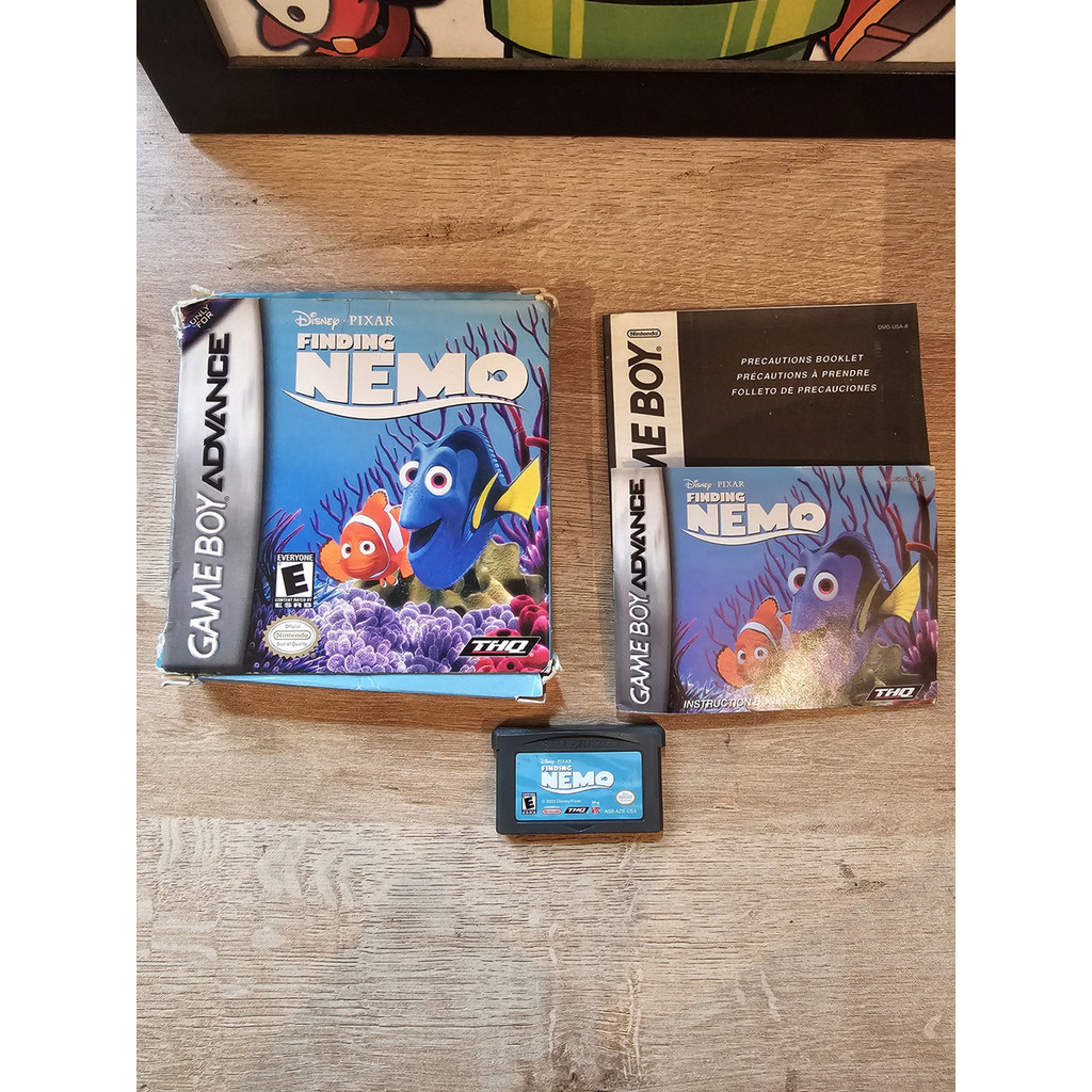Gb :: Finding Nemo (procurando Nemo) Game Boy Advance