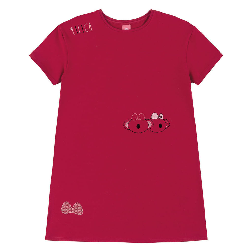 Vestido Curto Infantil Menina Lilica Ripilica
