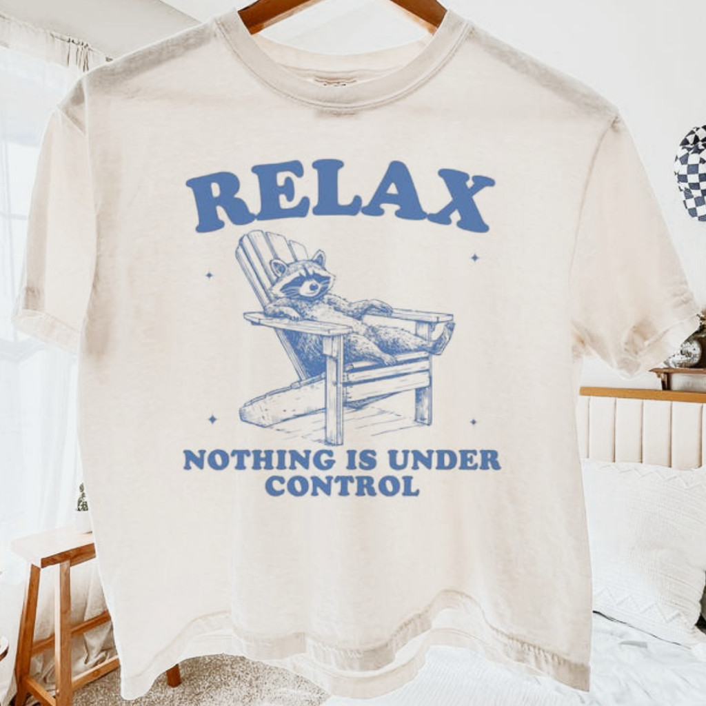 Camiseta Masculina Feminina Estampa Guaxinim Relax T-shirt Unissex Streetwear Envio Imediato