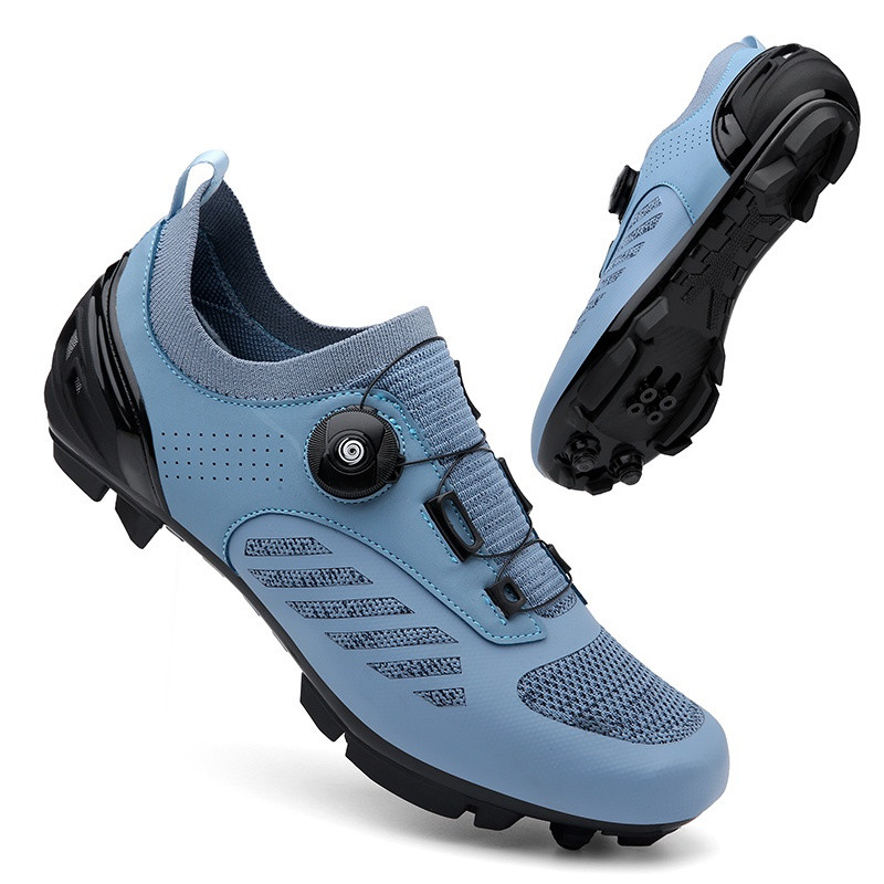 Sapatilhas de Ciclismo Masculinas MTB com Trava Automática/Corrida/Estrada/Com Mudança de Marcha/Sapatilhas Planas SPD C