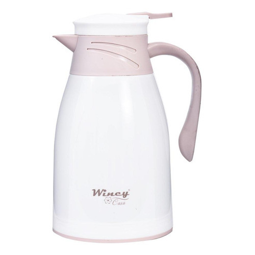 Garrafa Térmica 1 Litro Parede Dupla Branca - Wincy