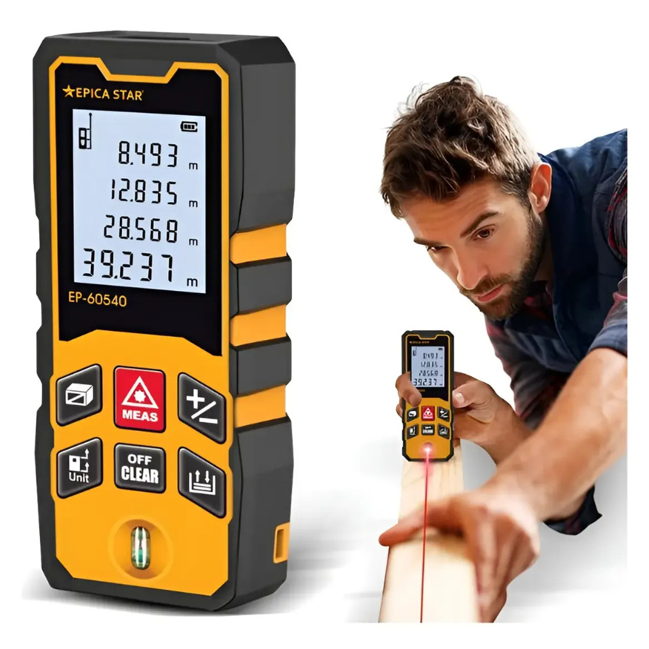 Telêmetro Trena A Laser Digital 50m Profissional Epica Star