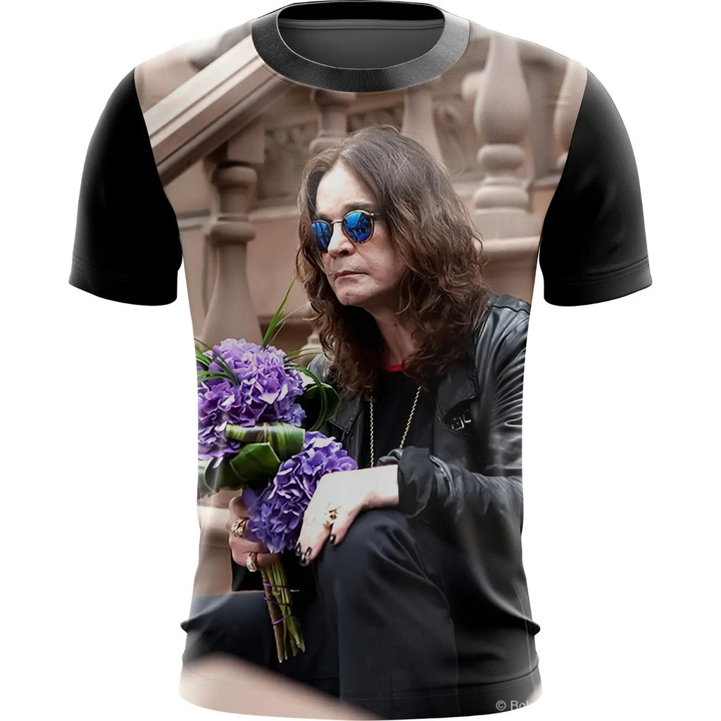 Camiseta Camisa Ozzy Osbourne Rock Príncipe Das Trevas 5