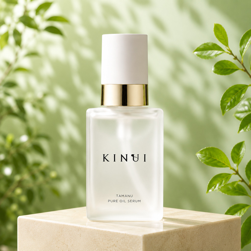 KINUI Tamanu Pure Oil Serum - 30ml - Multi-Purpose Booster with Retinol, Vitamin C Derivatives, and Fermented Beauty Ing