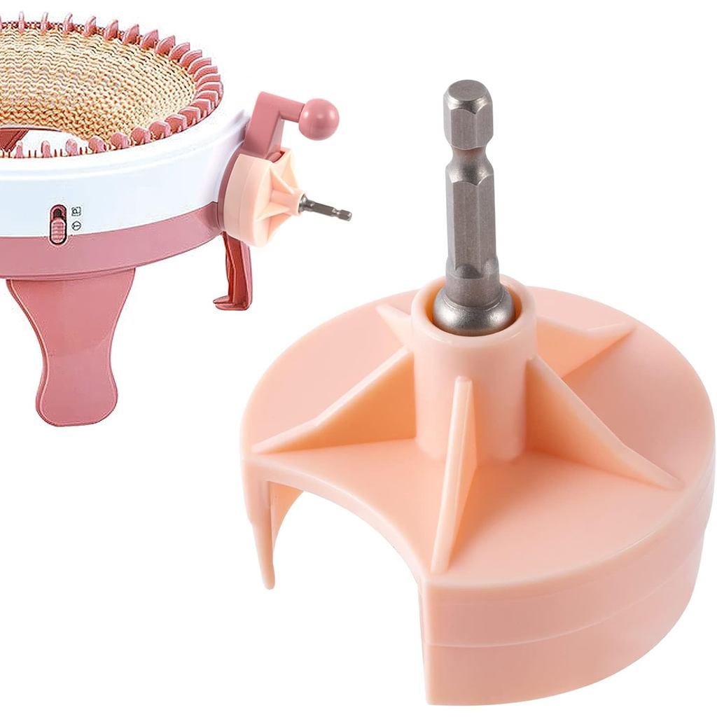 Adaptador para Máquinas de Tricô - Manivela para Teares Circulares de Tricô compatível com Sentro 22 40 48 e Jamit, Aces