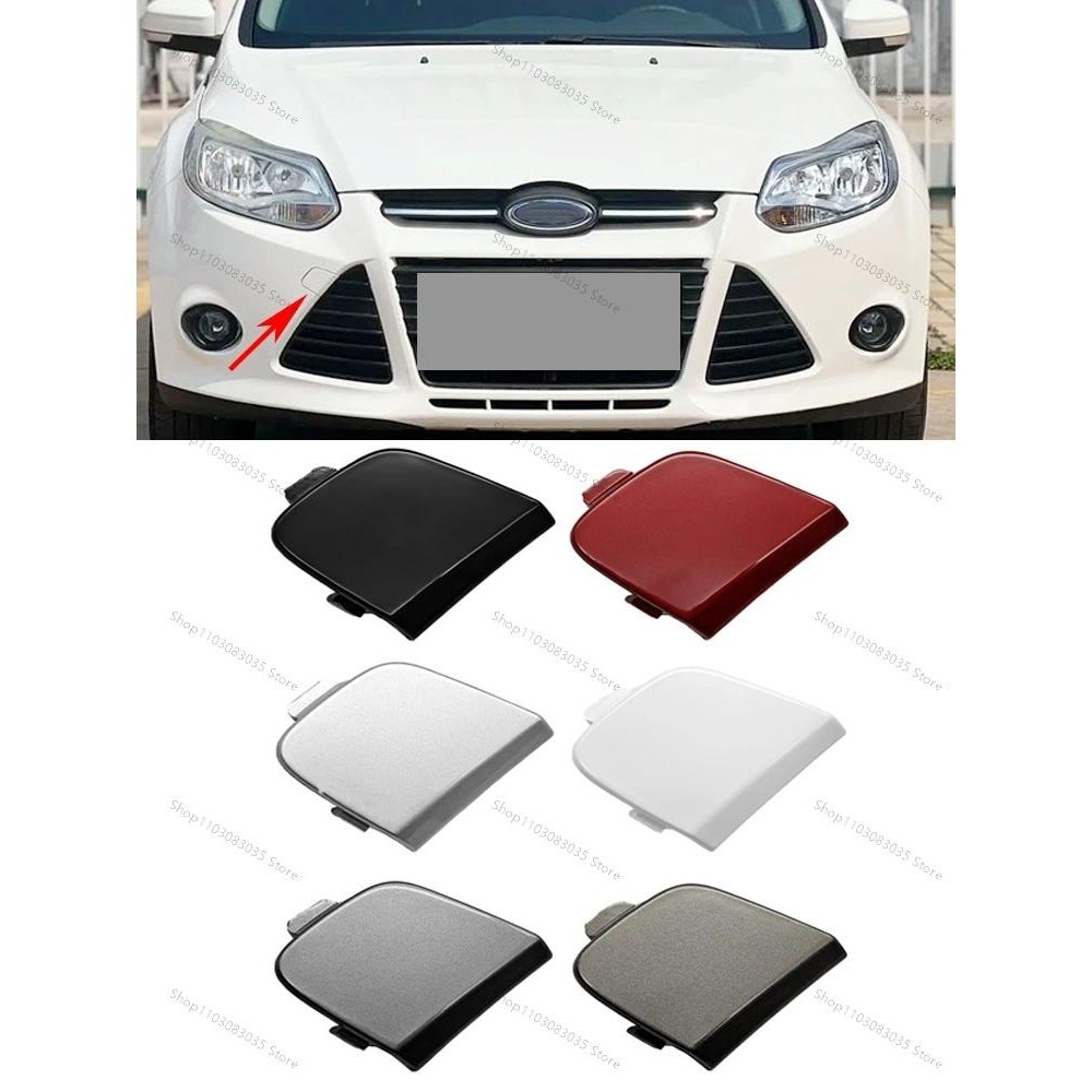 Para Ford Focus 3 MK3 2012 2013 2014 Amortecedor Dianteiro Do Carro Gancho De Reboque Capa Tampa Transporte Olho Lidauto