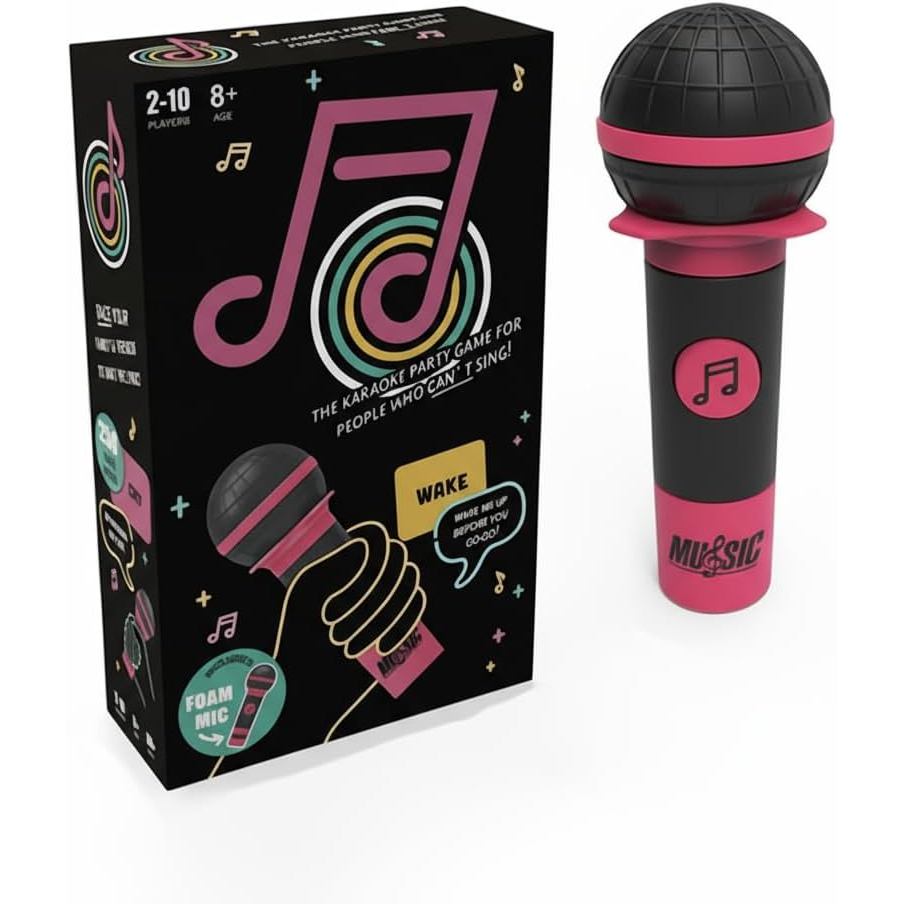 Game,Hilarious Karaoke Party Card Game for 2-10 Players, Perfect for Game Night & Gatherings