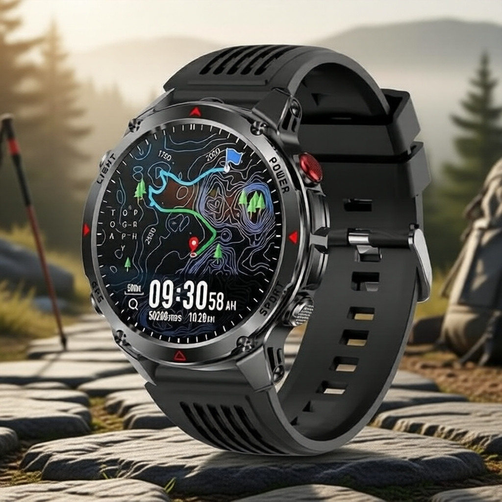Novo Para T-Rex 3 GPS Smartwatch 1.46 " HD AMOLED 3M À Prova Dwaterproof Água 6 Frequências Satélite Esportes Ao Ar Livr
