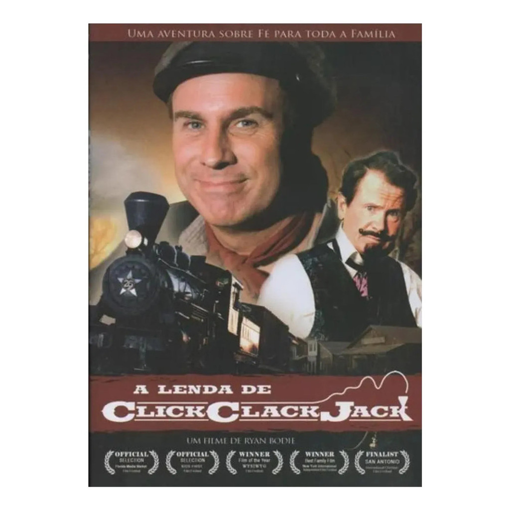 A Lenda De Click Clack Jack - Dvd - Keith Peyton Thomas