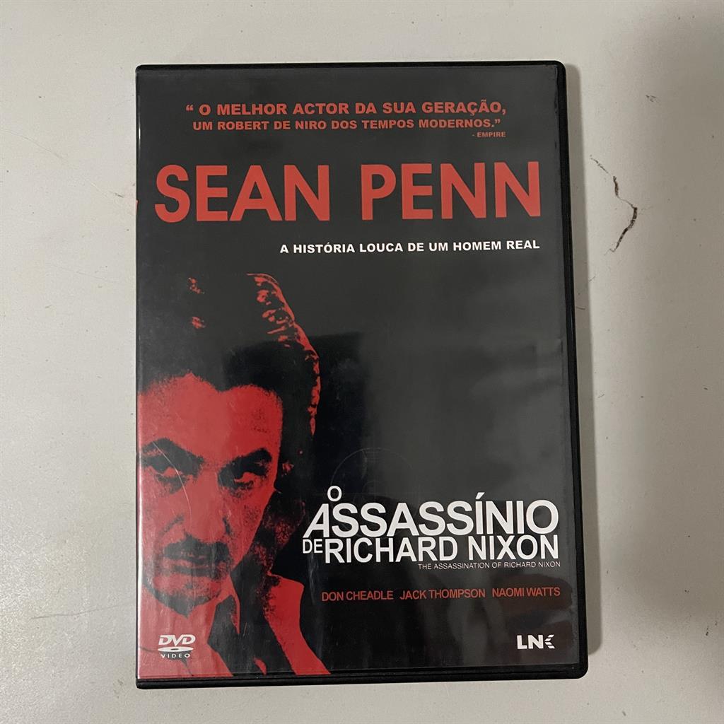 DVD DVD Sean Penn direção O Assassínio de Richard Nixon