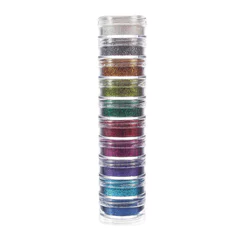 Glitter em pó facial com 10 cores 2702 Colormake
