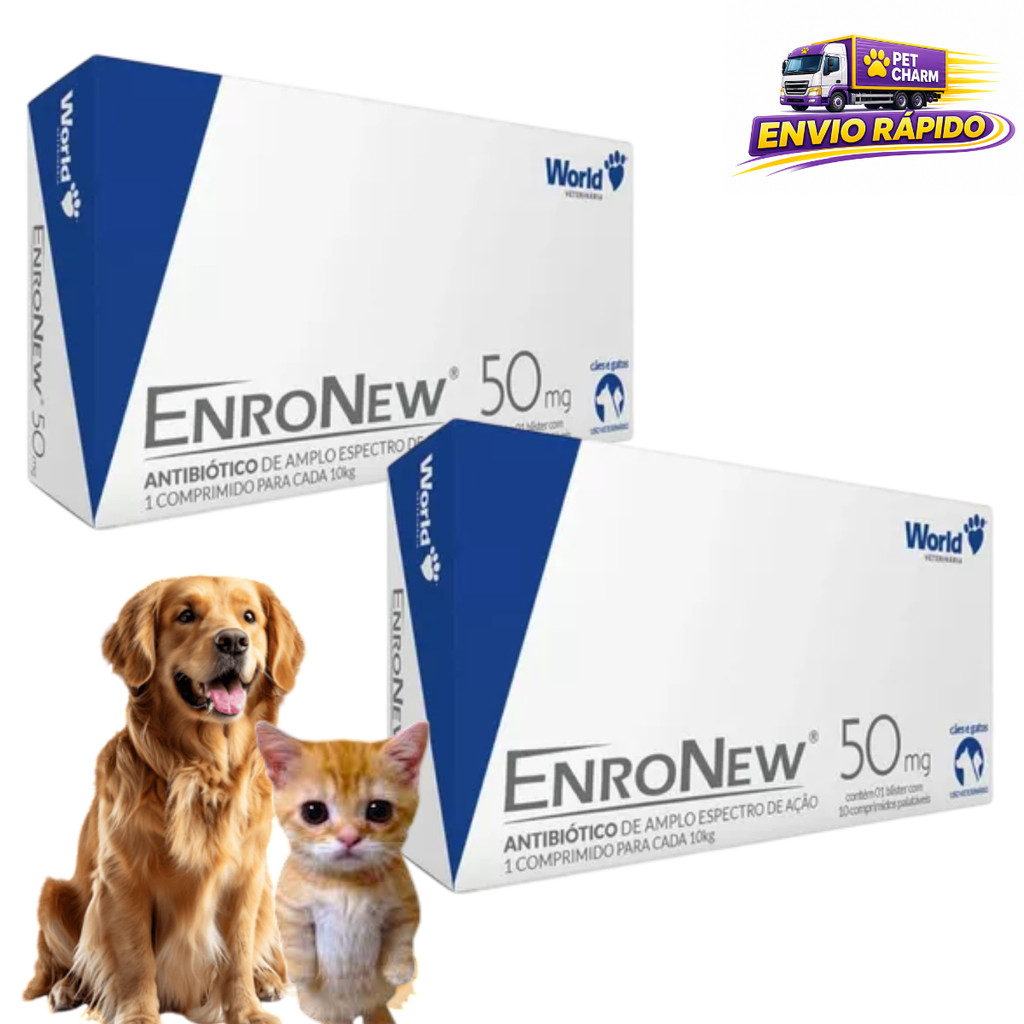 Kit 2 Unidades Enronew 50mg 10 comprimidos