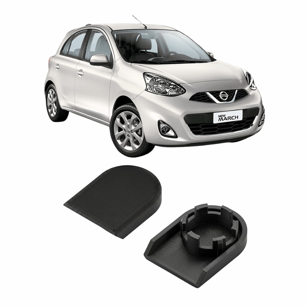 Par Capa Parafuso Limpador Compatível Nissan March 2011 a 2020
