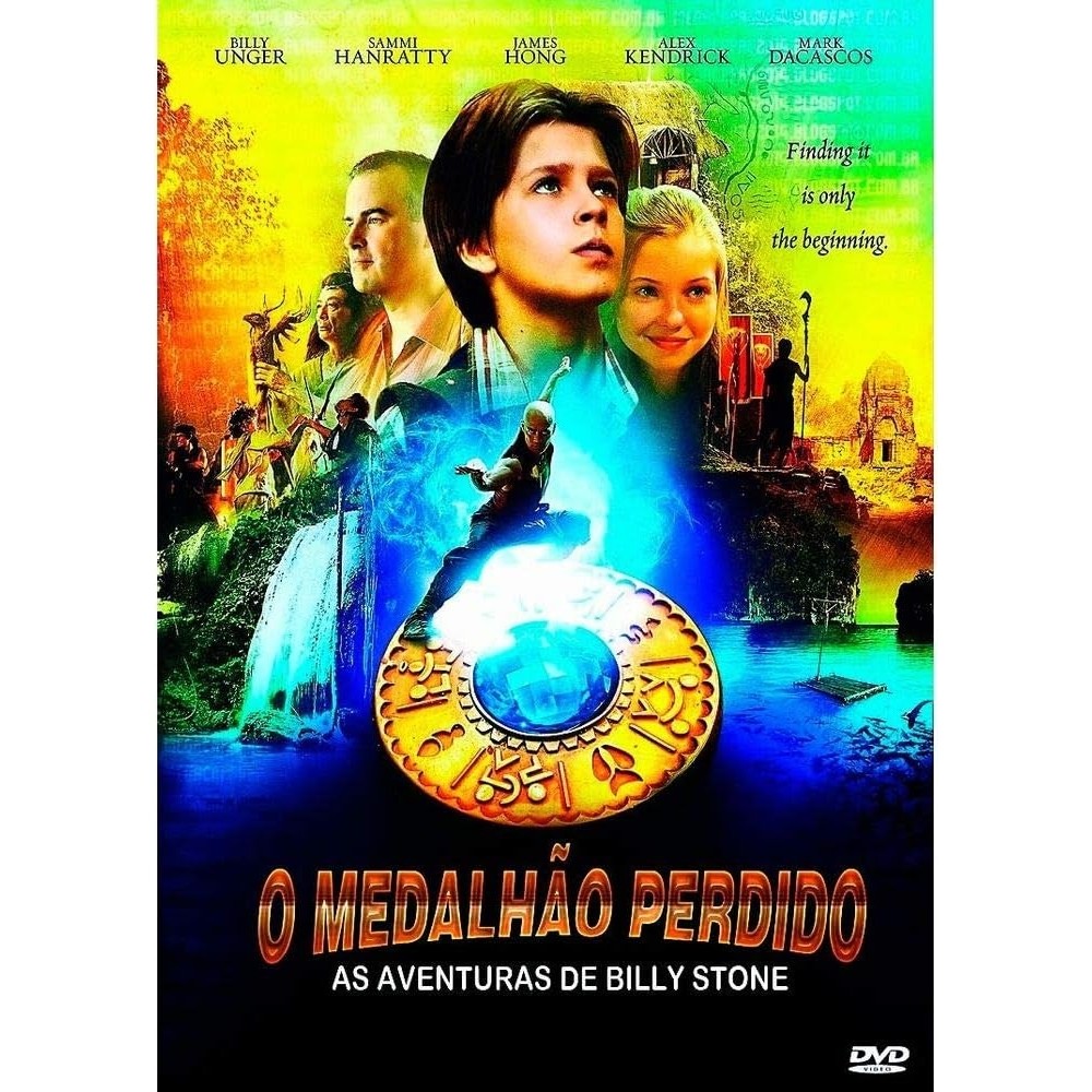 DVD O Medalhão Perdido direção Bill Muir