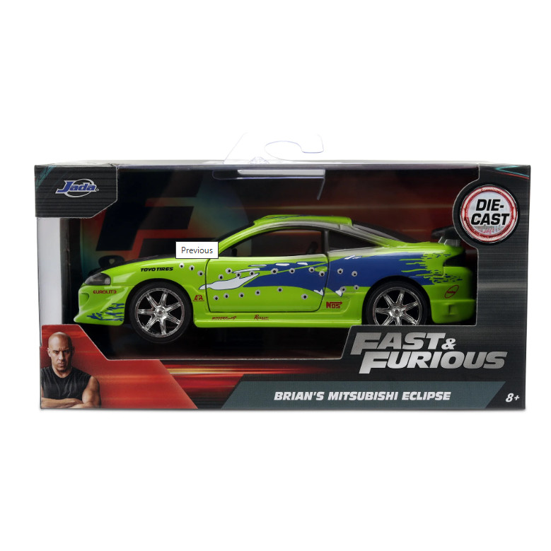 1/32 1995 MITSUBISHI ECLIPSE VELOZES E FURIOSOS