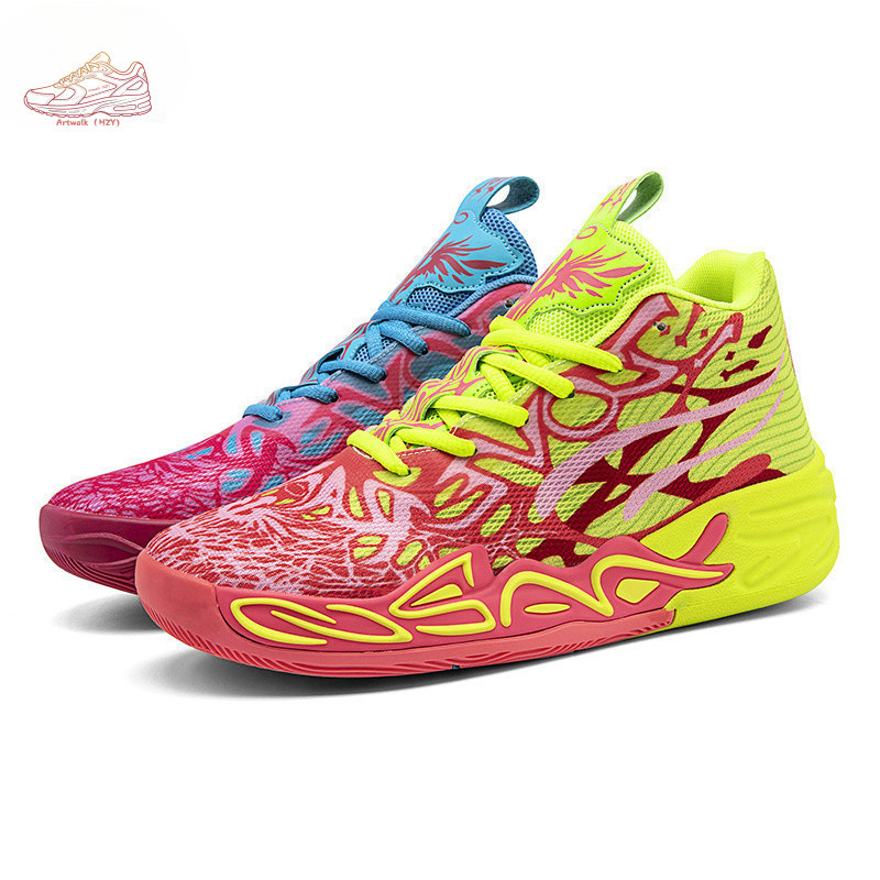 Tênis de basquete masculino e feminino com absorção de impacto, antiderrapante, para estudantes, esportes, vôlei, tênis 