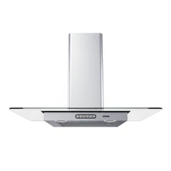 Coifa de Parede 80cm Vidro Reto Duto Slim Fogatti Inox