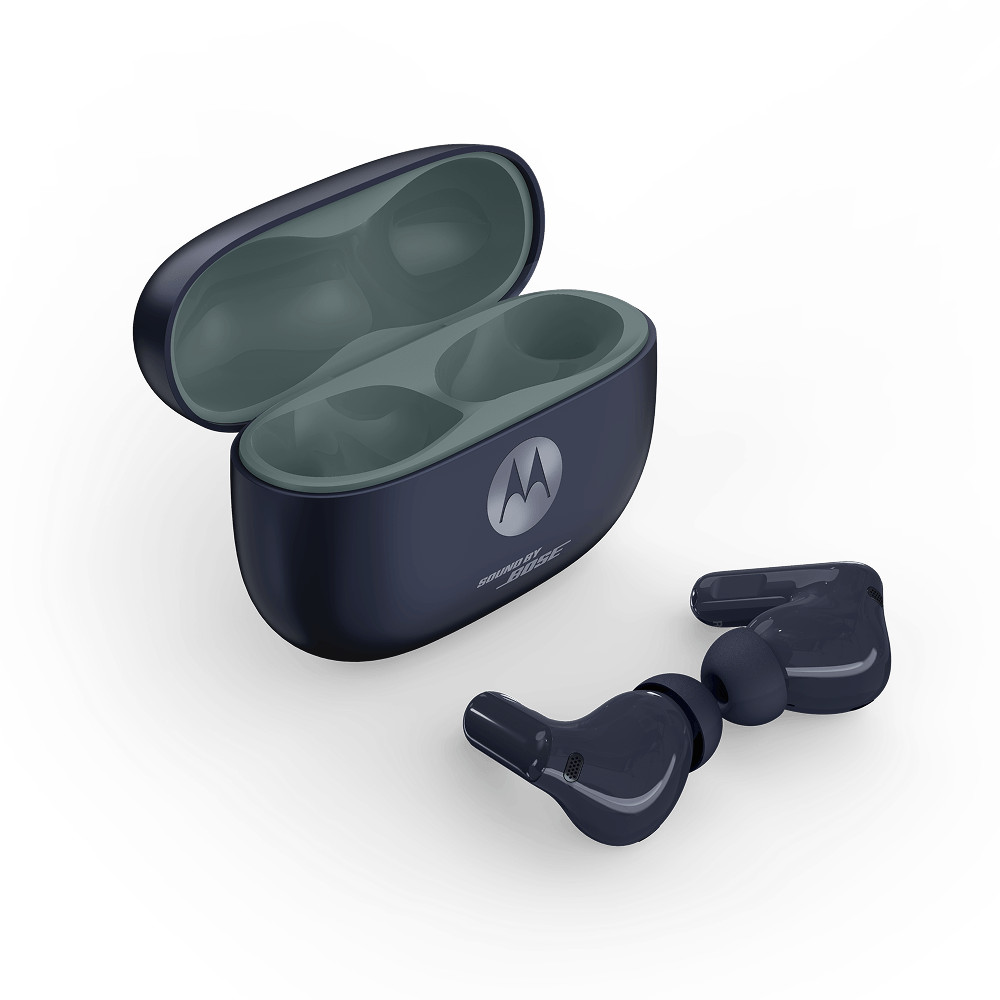 Motorola Moto Buds 2 Plus - Fone de ouvido, sem fio, Sound by Bose, Bluetooth 6.