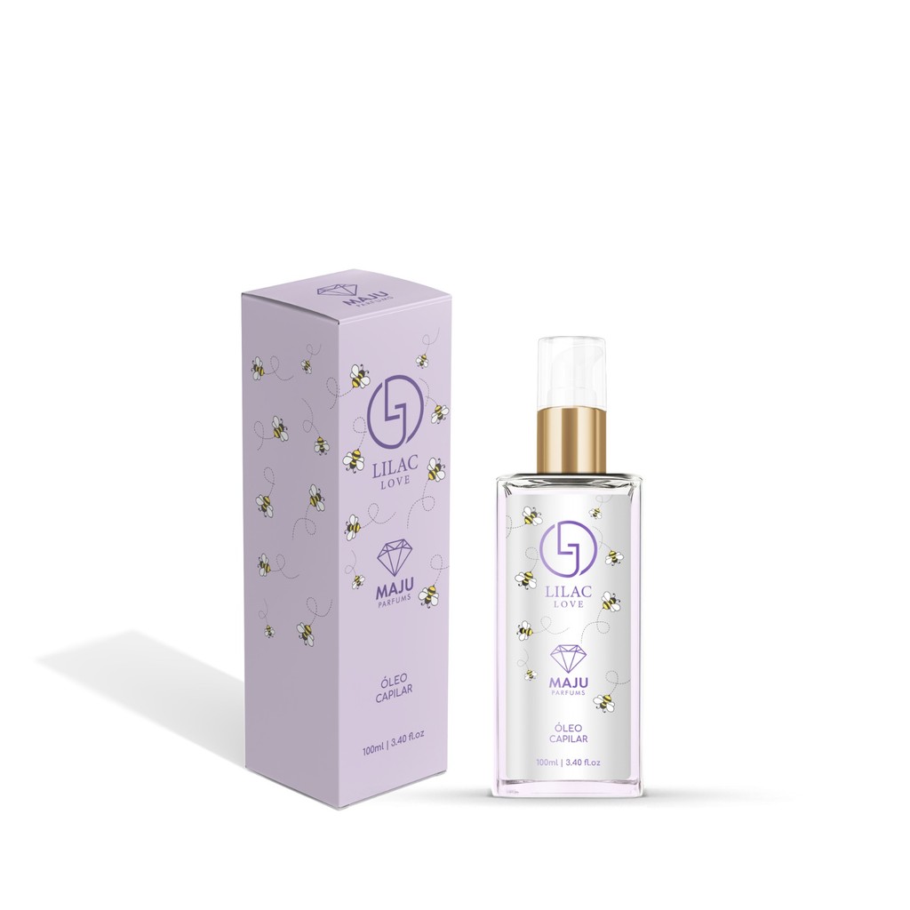 Lilac Love Óleo Capilar  100 ml - Maju Parfums
