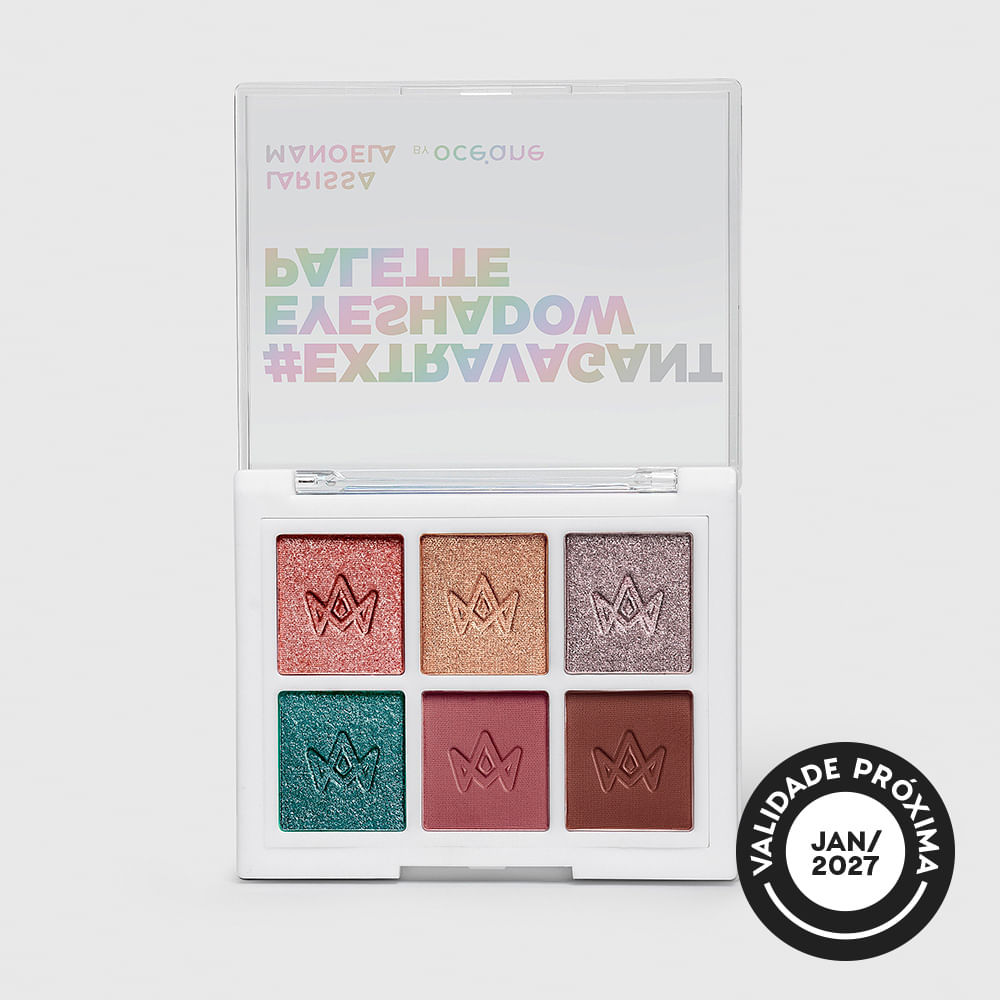 Imagem Paleta de Sombras Larissa Manoela By Océane - Extravagant Eyeshadow Palette 7,5g
