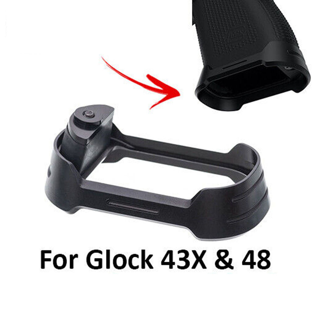 Acessórios de Base de aperto de liga de alumínio Magwell adequados para Glock 43X/48,43X/48 MOS