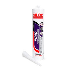 Silicone PU40 Branco Tubo 390g Ultraflex Fusion Hybrid Siloc 40162