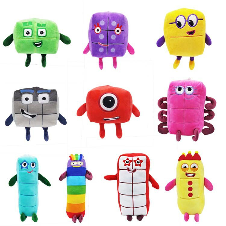 Blocos de Construção Digitais Boneca Infantil Blocos de Construção Digitais Quebra-Cabeça Boneca Infantil Brinquedo de P