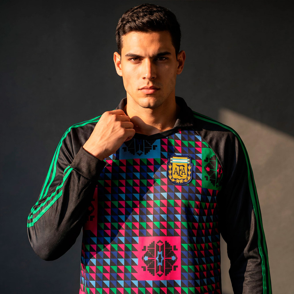 Camisa Argentina Retrô Goleiro Goycochea 1990 Masculina Oficial