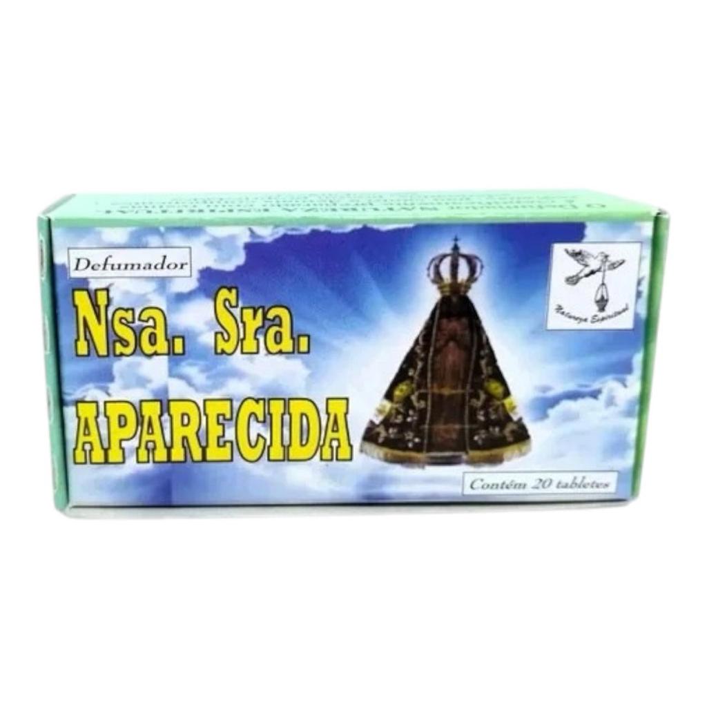 Defumador Natureza Nossa Senhora Aparecida Tablete | Proteção | Fé | Harmonia Espiritual