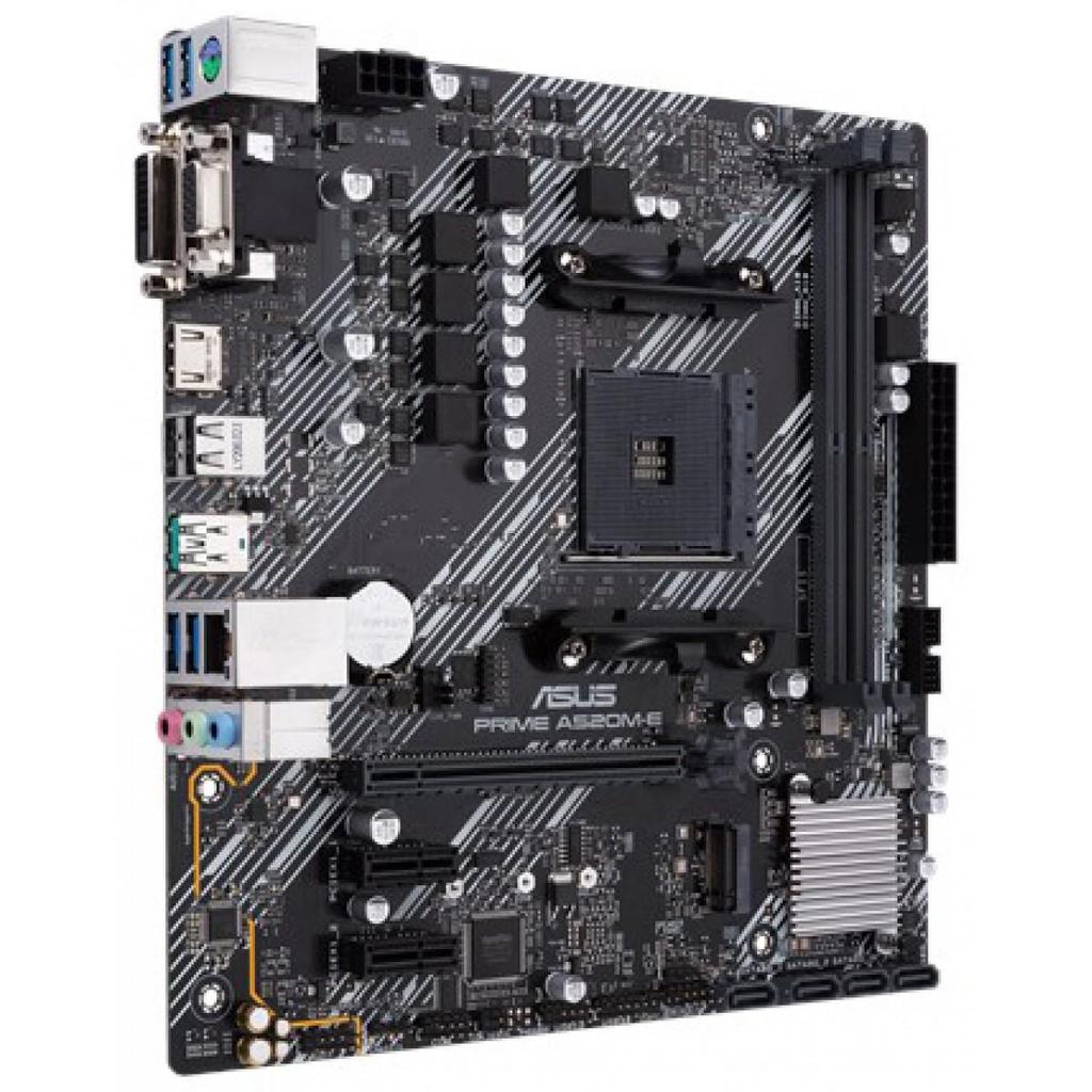 Placa Mãe Asus Prime A520M-E, Chipset A520, AMD AM4, mATX, DDR4, 90MB1510-C1BAY0 · foto 2