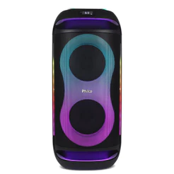 Caixa De Som Amplificada Philco PCX6702 Bluetooth Ex Bass LED 12h Bateria 800W