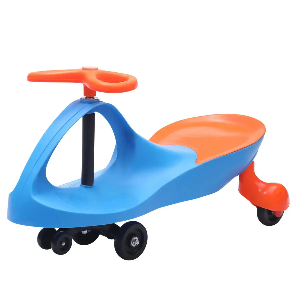 Carrinho De Rolimã Infantil Kidino Azul Com Laranja Azul - Laranja