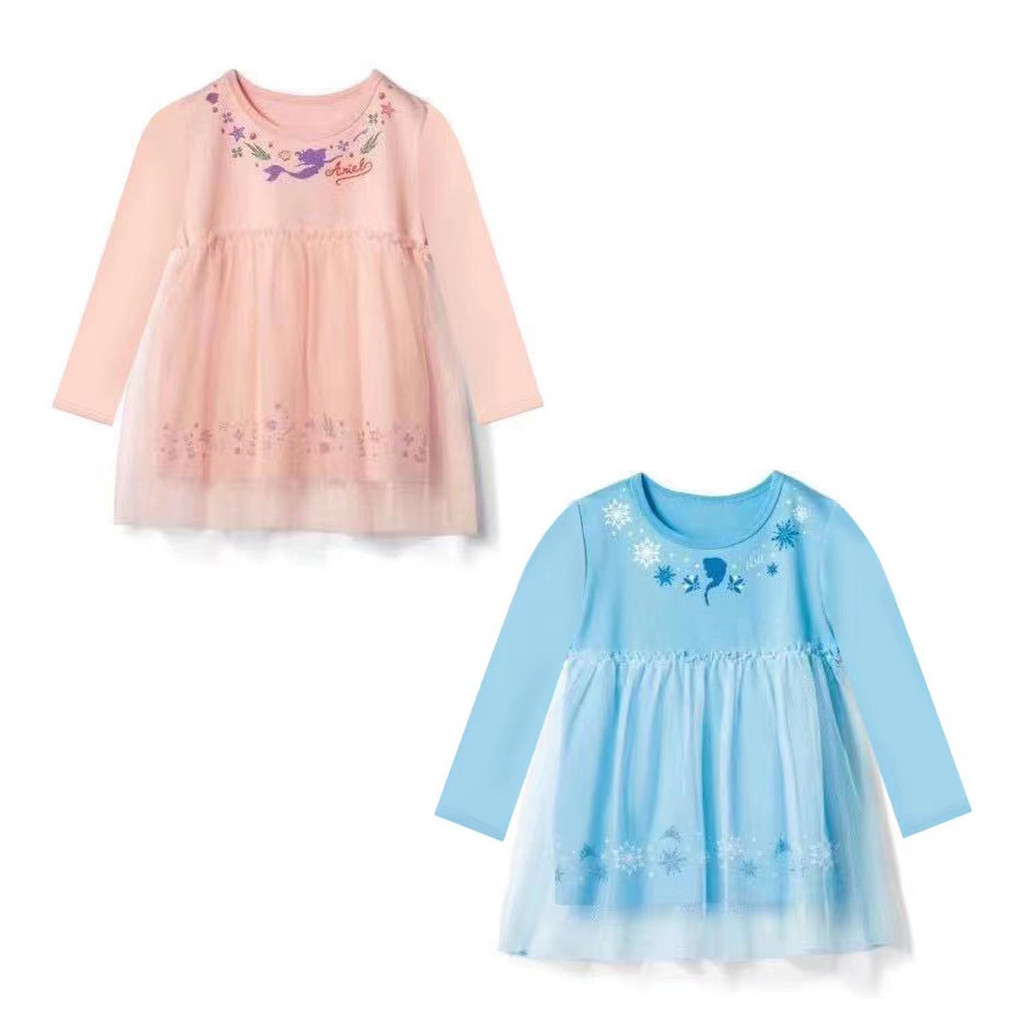 Estilo japonês Qianjia primavera outono meninas puro algodão princesa manga comprida camiseta estilo ocidental costura a