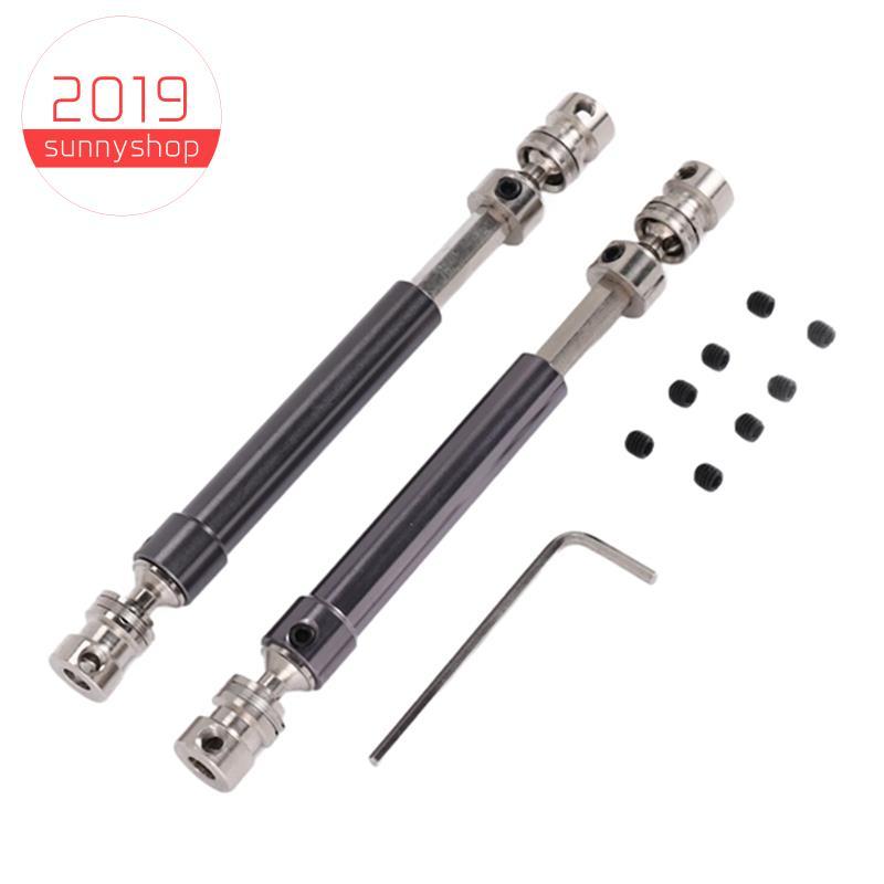 [Bestseller S] 2 Peças De Eixo De Transmissão CVD De Metal 110-160mm Para 1/10 RC Rock Crawler SCX10 90046 Trx4 , Titâni